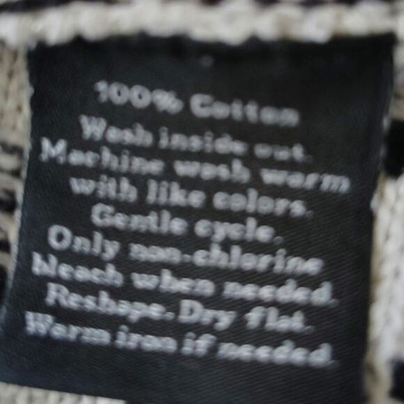 Rock & Republic Sweater White Black Womens Size Small - Picture 4 of 4